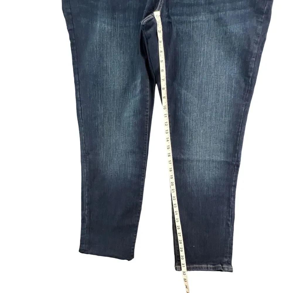 Ben‎ Sherman Stretch Skinny Jeans Mens 42x32  Blue Shoreditch Wash Denim Preppy